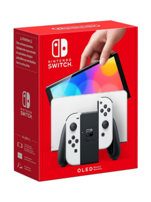 1 Nintendo Switch OLED Bianca 7” Console Ibrida con Dock