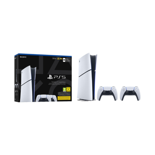 Sony PlayStation 5 Digital Edition 825 GB con 2 controller DualSense