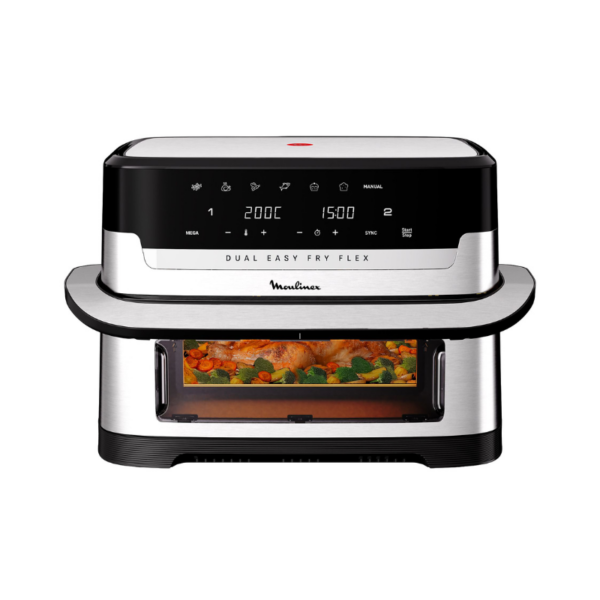 3 MOULINEX Dual Easy Fry Flex Friggitrice ad Aria