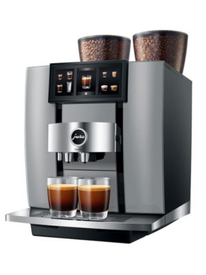 2 JURA GIGA W10 Diamond Silver macchina da caffè automatica professionale Wi-Fi con Cold Brew