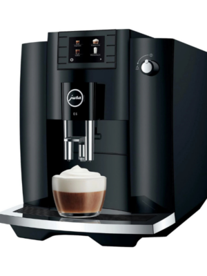 2 JURA E6 Piano Black macchina da caffè automatica con cappuccino facile e macinacaffè integrato
