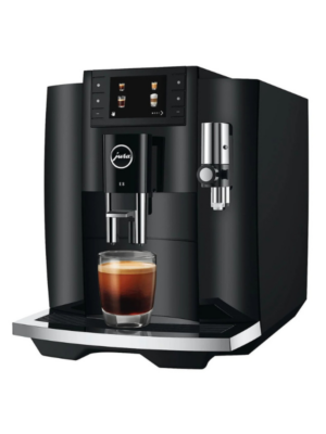 2 JURA E8 Piano Black Macchina da Caffè Automatica con PAG2, PEP® e 17 Specialità – Nero