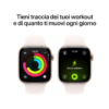 3 Apple Watch Series 11 GPS 42 mm Rose Gold in alluminio