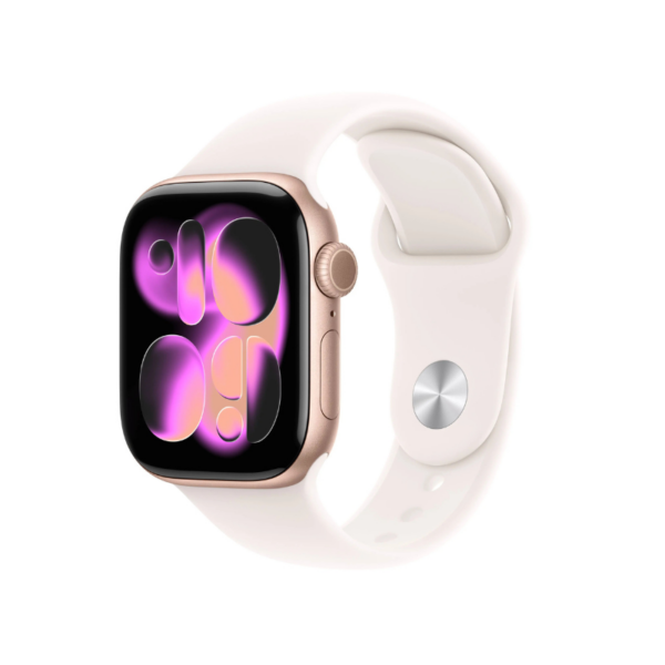 4 Apple Watch Series 11 GPS 42 mm Rose Gold in alluminio