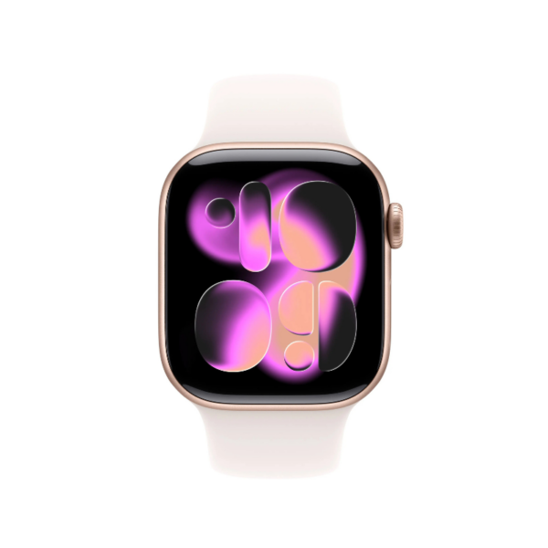 5 Apple Watch Series 11 GPS 42 mm Rose Gold in alluminio